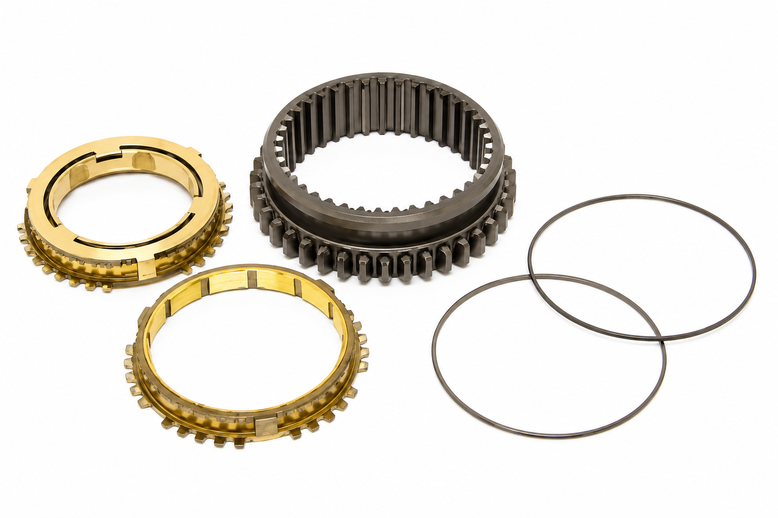Synchrotech 92-02 Accord / 92-01 Prelude 1-2 Brass Synchro Sleeve Set